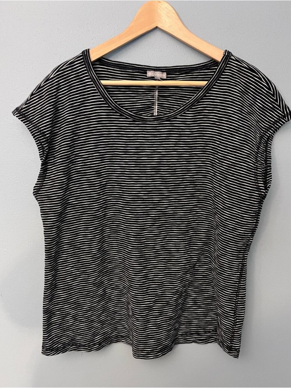 T by Talbots Striped Sleeveless Top
